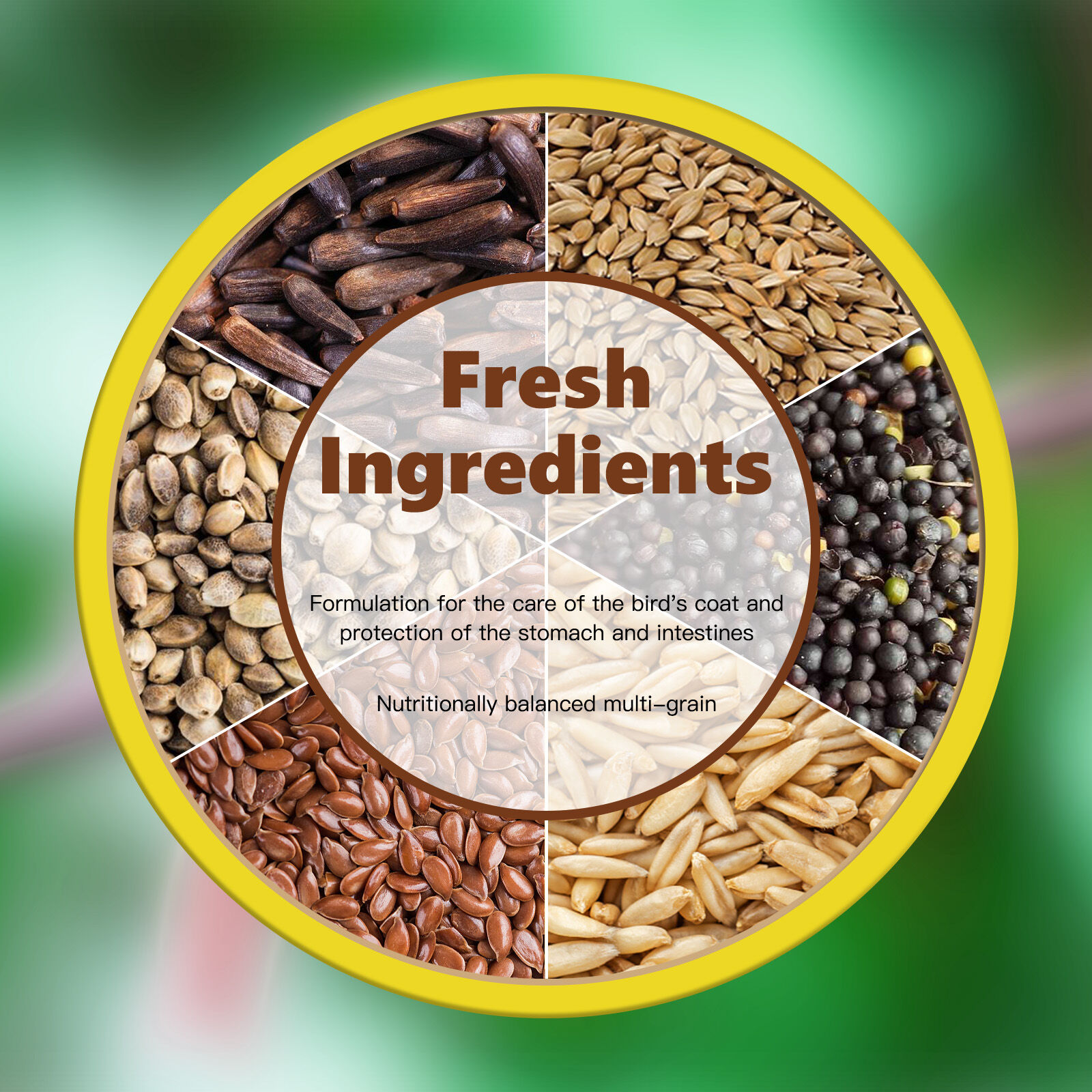 Nobleza - (500g) Comida para Canarios, Pienso Premium para Aves, Alimento Sana y Sabrosa para P&aacute;jaros, , large Imagen numero 2