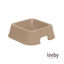 Leeby Comedero Cuadrado Taupe para perros, , large indicador imagen numero 2