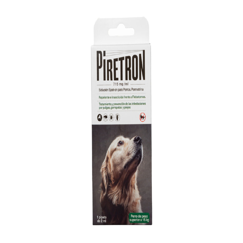 Piretron Spot On 2 ml Pipeta Antiparasitaria para perros, , large image number null