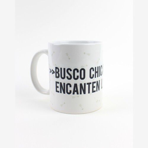 Taza Busco chica a la que le encanten los gatos