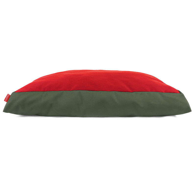 Gauty Cama para Perros y Gatos  Tela de sarga - Verde y rojo, , large Imagen numero 1