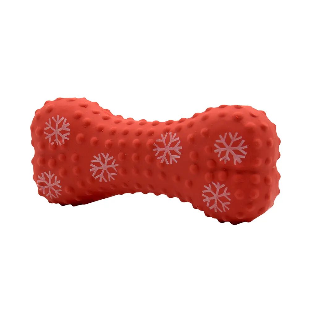 Hueso navide&ntilde;o juguete para perros Bubimex, , large Imagen numero 1