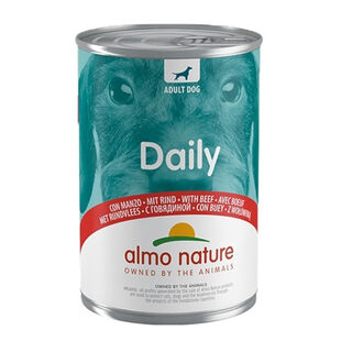 Almo Nature Adult Daily Menu Buey Lata para perros