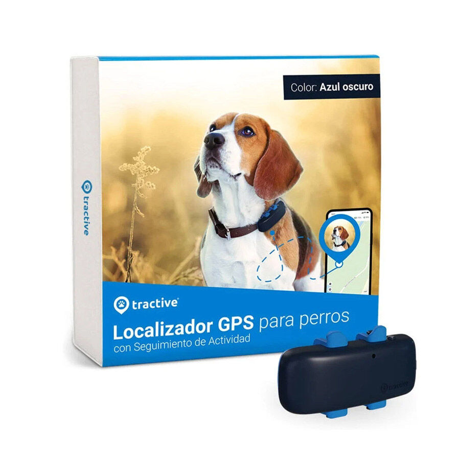 Tractive Localizador GPS color azul para perros, , large Imagen numero 1