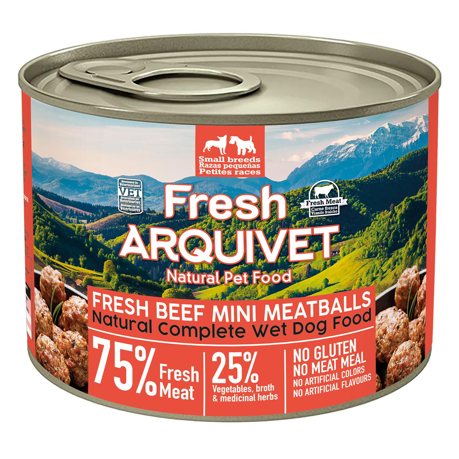 Arquivet Fresh MINI Beef Meatballs 200gr, , large Imagen numero 1