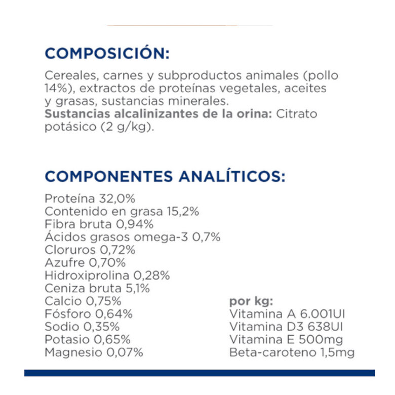 Hill's Prescription Diet Urinary Care Pollo pienso para gatos, , large image number null