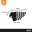 Gotoo Chaqueta Estampado ZigZag para perros, , large indicador imagen numero 4
