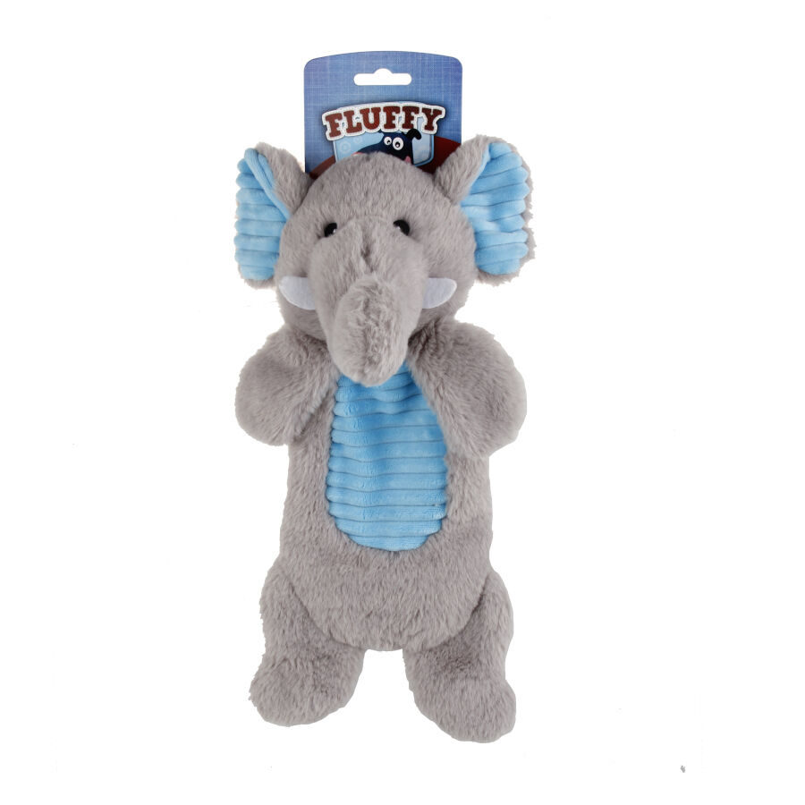 Fluffy Skinnie Elefante de peluche para perros, , large Imagen numero 1