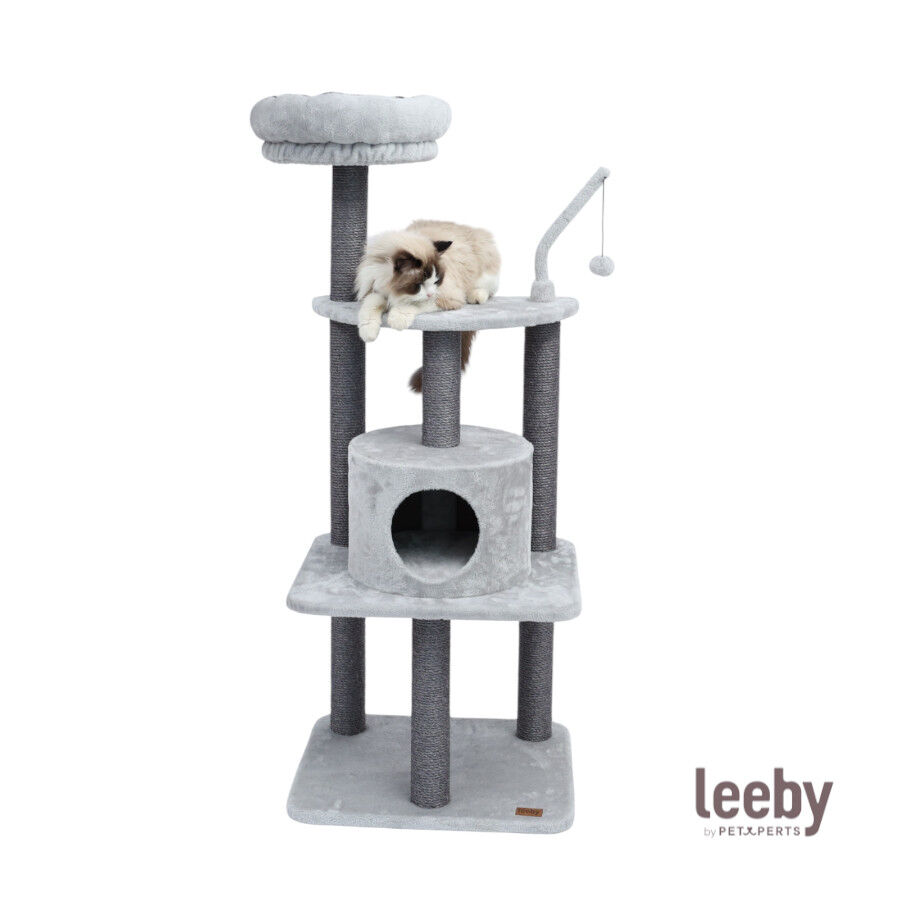 Leeby Kenzo &aacute;rbol rascador con cama para gatos, , large Imagen numero 2