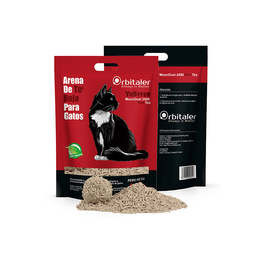 Orbitaler Arena Aglomerante Té Rojo para gatos thumbnail