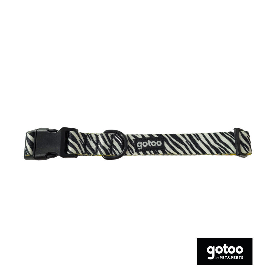 Gotoo Collar estampado zebra para perros, , large Imagen numero 2