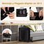 COSTWAY Transport&iacute;n para Perros Plegable, Bolsa Transporte para Gatos con Ventanas de Malla, 3 Puertas y Bolsillos Extra&iacute;bles, Portador de Viaje para Mascotas Interior y Exterior (Negro, M), , large indicador imagen numero 9