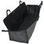vidaXL Funda para asiento de coche para perros negro 137x46x50 cm, , large indicador imagen numero 1