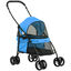 PawHut Cochecito para Mascota Azul, , large indicador imagen numero 1