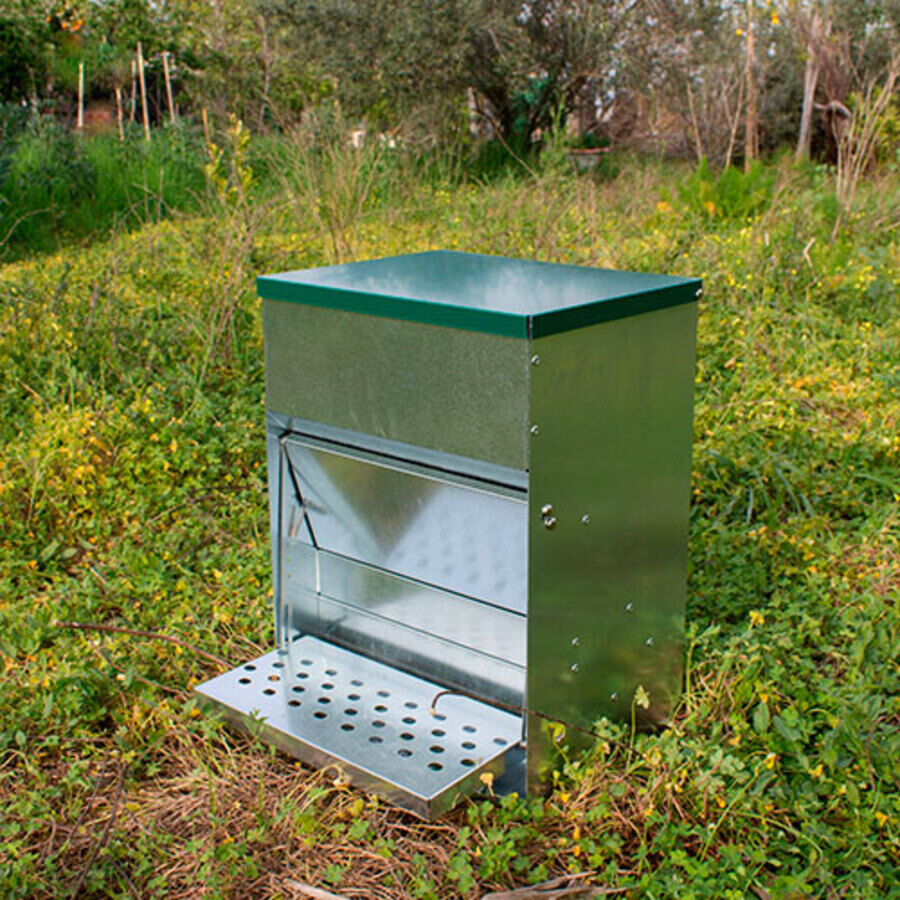 Ormital Tolva de apertura mecanica &quot;Jerry&quot; para aves thumbnail