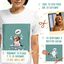 Mascochula camiseta mujer melasuda personalizada con tu mascota azul marino, , large indicador imagen numero 2