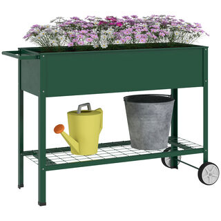 Outsunny Mesa De Cultivo Verde