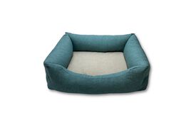 River Cuna Verde y Beige para perros pequeños