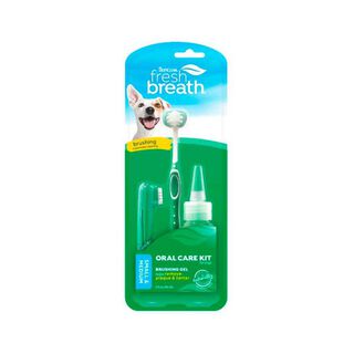 Tropiclean Fresh Breath Oral Care Kit para perros