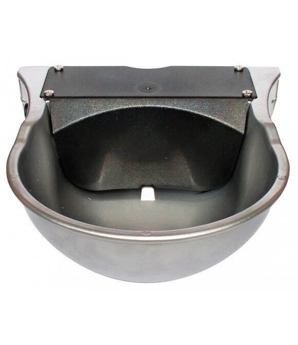 Bebedero para caballos B-51 con nivel gris | Equipamiento para el caballo | Producto de Guarnicioner&iacute;a | Tradici&oacute;n artesana | Color Plateado | Los Nietos, , large Imagen numero 1