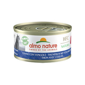 Almo Nature HFC Natural Atún y Almejas lata para gatos 