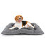 Nobleza Cama Para Perro Grande, Colchoneta Para Perros, Cojín Suave Para Gatos Y Perros, Colchón Perro Grande Lavable Antideslizante, 100x66x13cm, Gris Claro, , large indicador imagen numero 7