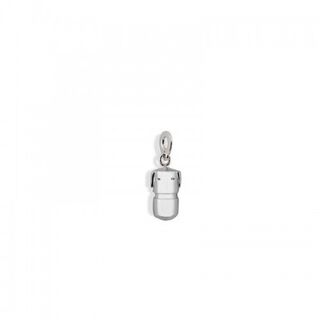 Cuenta Metal Pandora Perro color Gris