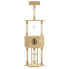 Rascador para gato con poste de sisal color Beige, , large image number null
