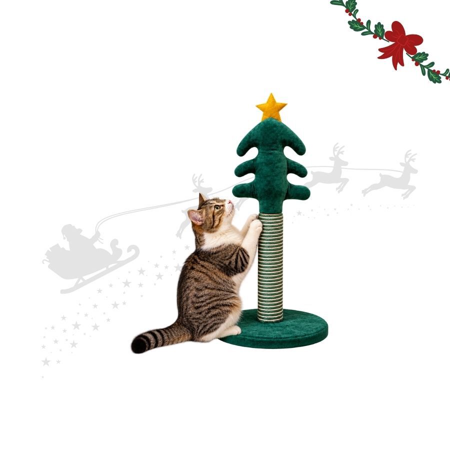 Wonder Christmas Poste Rascador &Aacute;rbol Navidad para gatos, , large Imagen numero 1