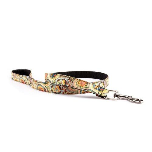 Pamppy &eacute;tnico correa de algod&oacute;n y poli&eacute;ster verde para perros, , large Imagen numero 1