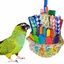 Cesta de forrajeo para loros color Variado, , large indicador imagen numero 1