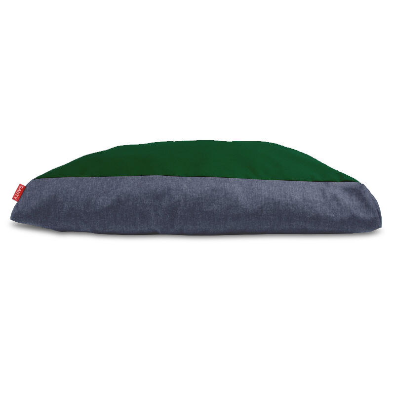 Gauty Cama para Perros y Gatos  Denim e Tela de sarga - Azul y verde, , large Imagen numero 1