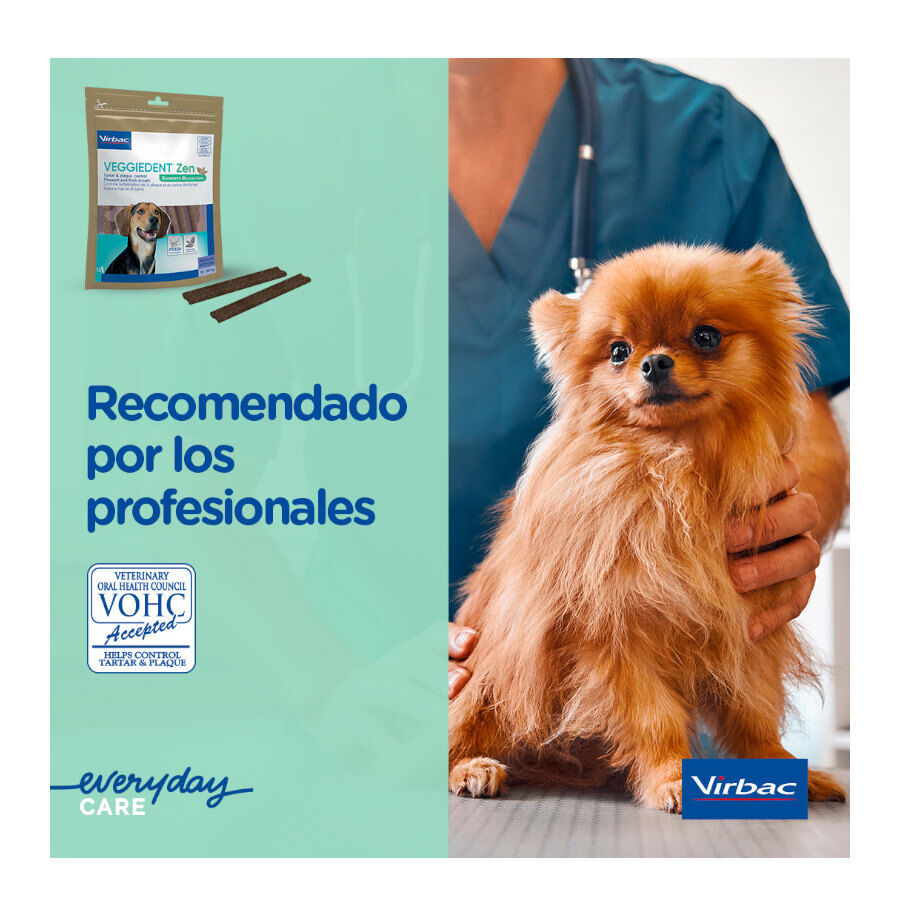 15 barritas Virbac L&aacute;minas Veggiedent Zen S para perros, , large Imagen numero 10