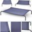 COSTWAY Cama Mascota Perro Gato para Exterior Jardin Terraza Dormir 130x90x20cm Cama Elevada (Grande), , large indicador imagen numero 3