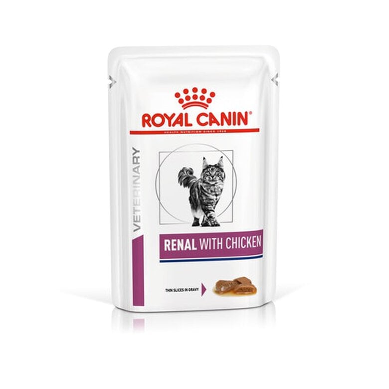 12 sobres x 85 g Royal Canin Renal pollo sobre para gatos