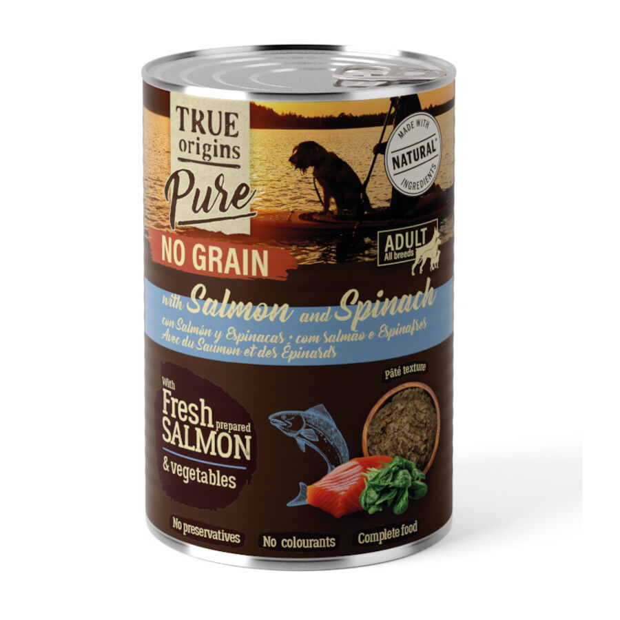 400 g True Origins Pure Salm&oacute;n lata para Perros, , large Imagen numero 1