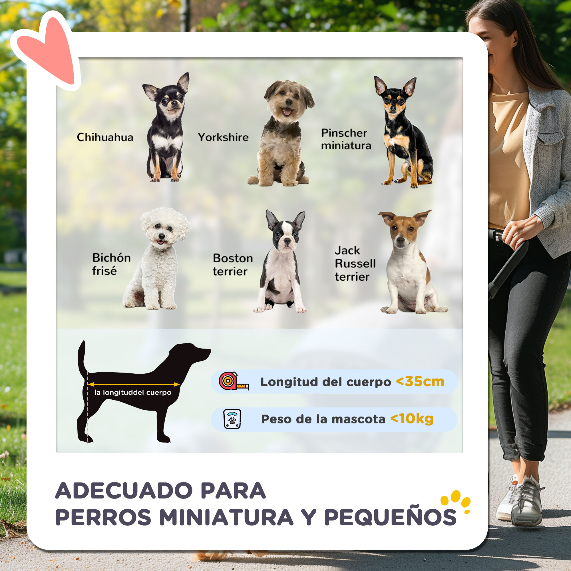 PawHut Cochecito para Perros Azul, , large Imagen numero 4