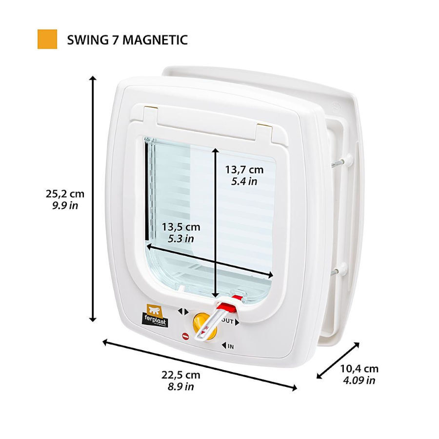 Ferplast Swing 7 Puerta para perros y gatos thumbnail