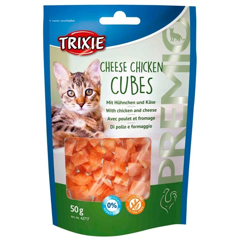 Cubitos de Pollo Premium con Queso 50gr, , large Imagen numero 1