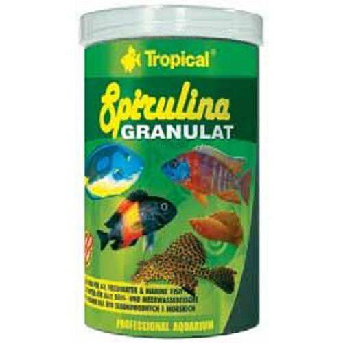 Tropical alimento granulado spirulina para peces Imagen numero 1