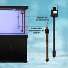 Acuario Completo de 300L con Mueble Negro, , large image number null