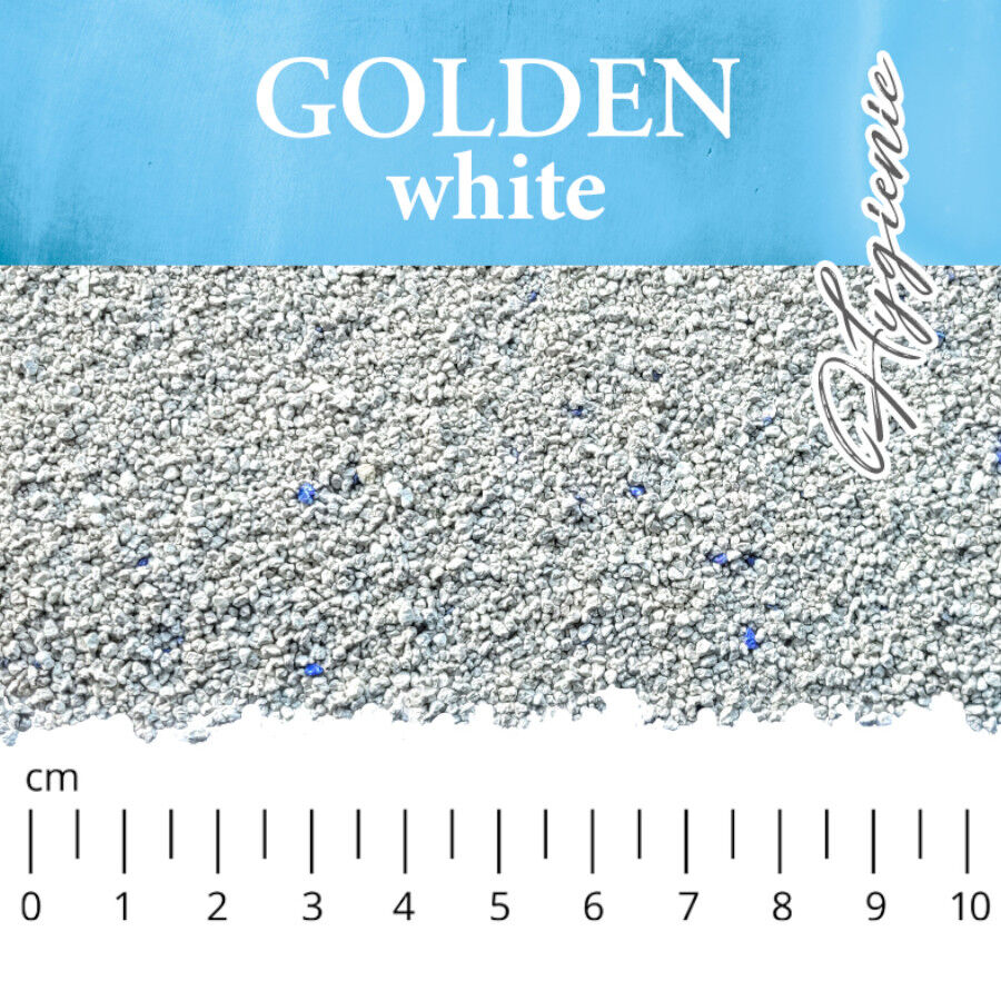 14 kg Golden White Arena Aglomerante Lavanda para gatos, , large Imagen numero 7
