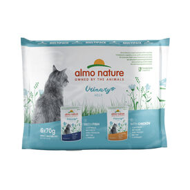 Almo Nature Urinary Help Pescado y Pollo sobre para gatos – Multipack