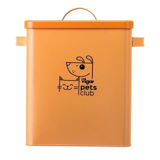 Vigar Pets Club Contenedor de metal grande para perros