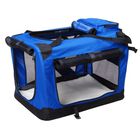 Bolsa de transporte PawHut para mascotas color Azul y Negro, , large image number null