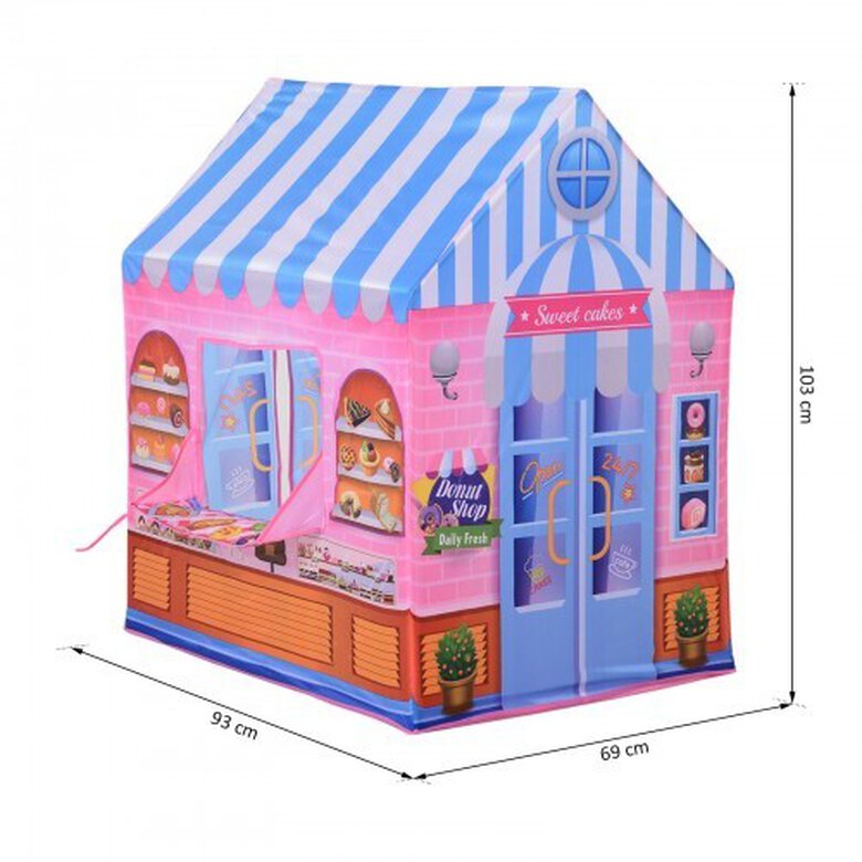 Tienda HomCom para niño y mascotas color Multicolor, , large image number null