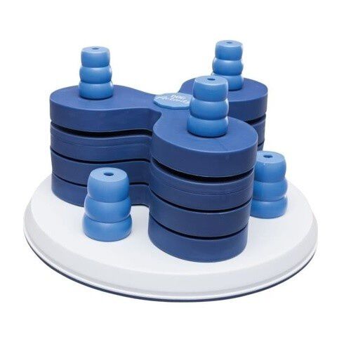 Trixie dog activity flower tour juguete interactivo azul para perros, , large Imagen numero 2