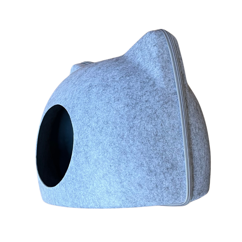 El Ático Pets Casa con Cojín Esponjoso para Gatos thumbnail