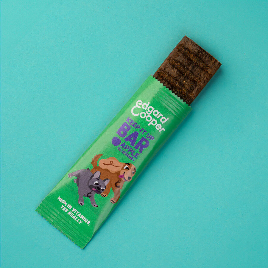 Edgard &amp; Cooper Barritas de Manzana y Arándanos snack para perros thumbnail