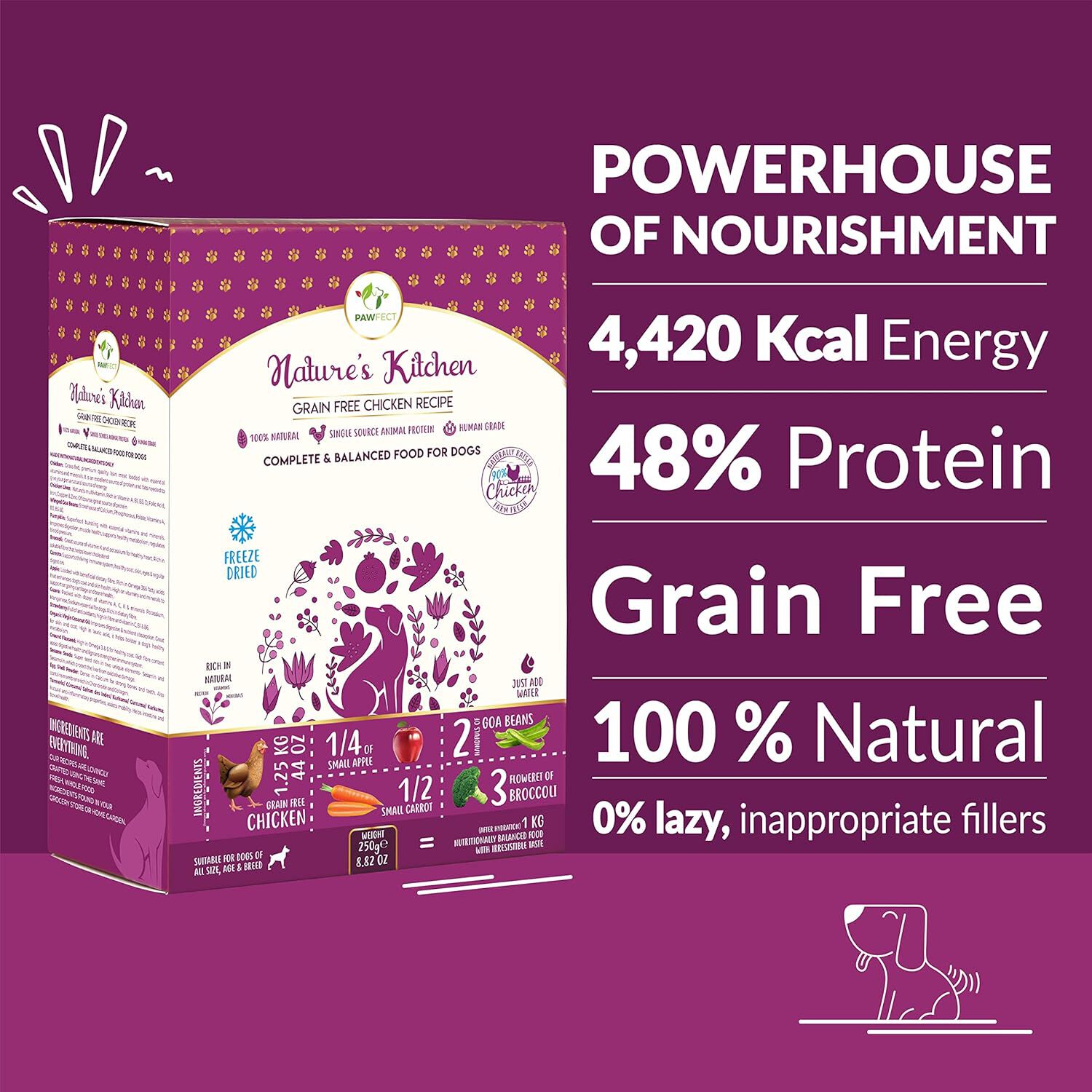 Alimento completo y equilibrado para perros sin cereales con pollo (250 g/8,82 oz), , large Imagen numero 3